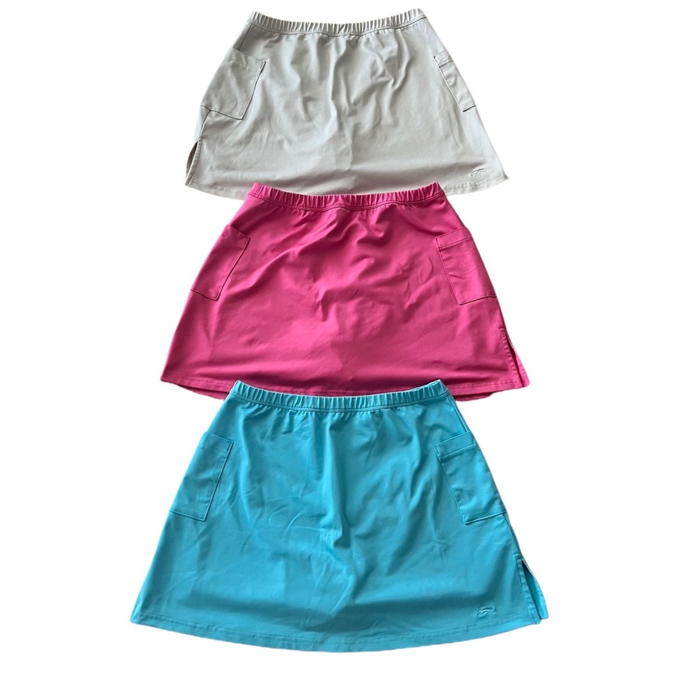 THREE Slazenger Women’s Golf Skorts- size Medium